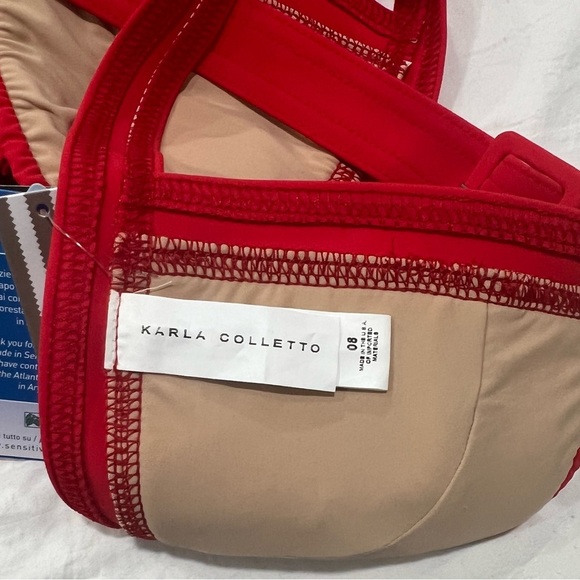 Red Women's Bikini Set - Picture 4 of 5